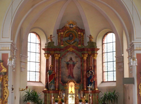 Altarbild mit Heiligen