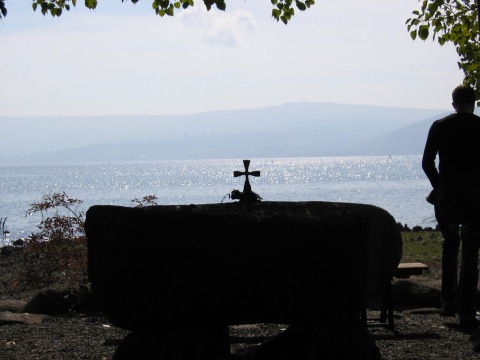 Blick auf den See Genezaret