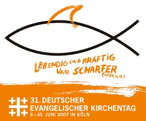 Logo des ev. Kirchentages in Köln