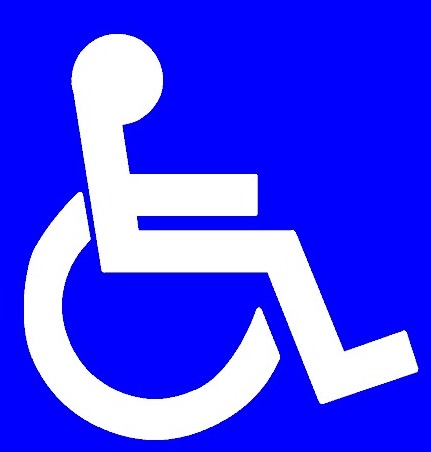 Symbol für Rollstuhlfahrer