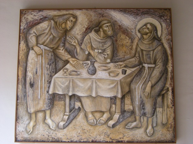 Franziskus Relief San Damiano - Foto: Hubertus Brantzen