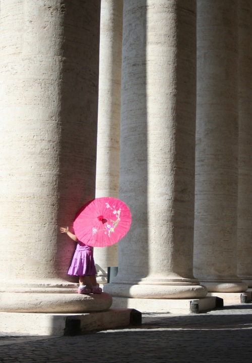Kolonaden am Petersplatz in Rom - Foto: Anne-Madeleine Plum