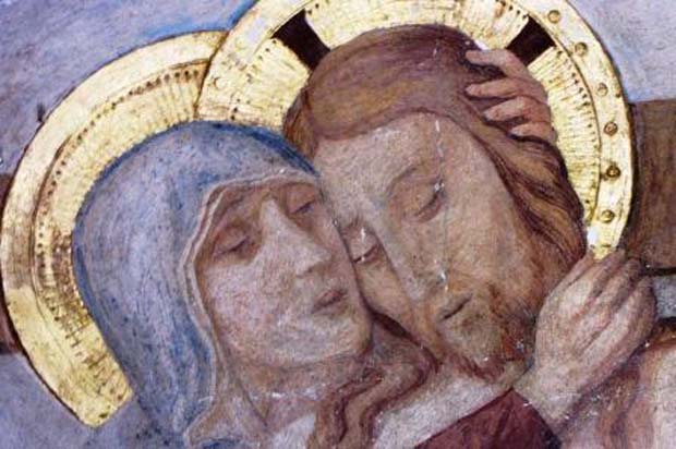 Jesus und Maria, Assisi- Foto: Marie-Luise Langwald