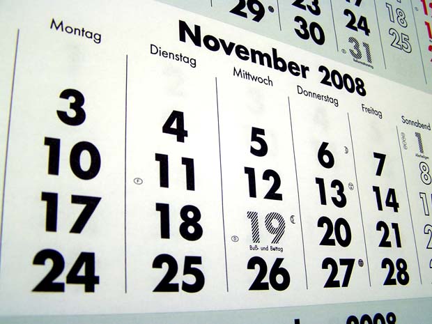 Kalender - Foto: knipseline - pixelio.de