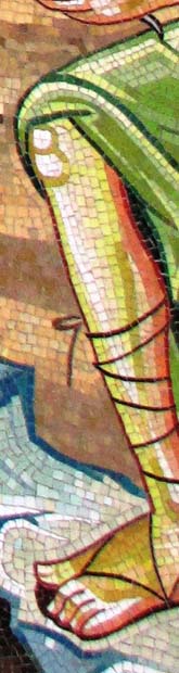 Werkzeug Jerusalem Mosaik Detail - Foto: Marie-Luise Langwald