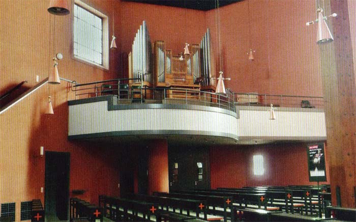 Orgelempore S. Franziskus Mainz-Lerchenberg - Foto: Gert Keßling