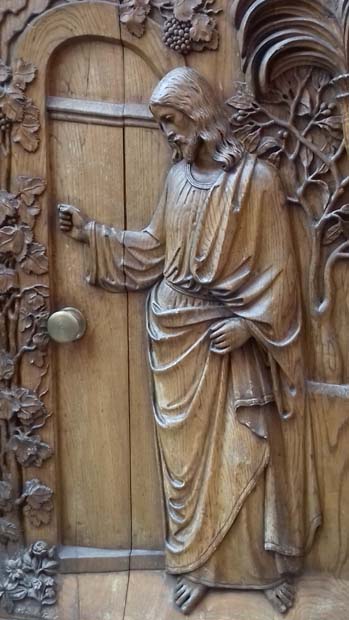 <em>Jesus an der Tür -</em> Foto: Ulrike Groß