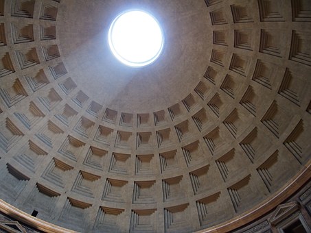 Lichteinfall Pantheon - Foto: pixabay.com