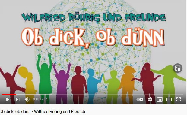 Video Wilfrid Röhrig: Ob dick, ob dünn